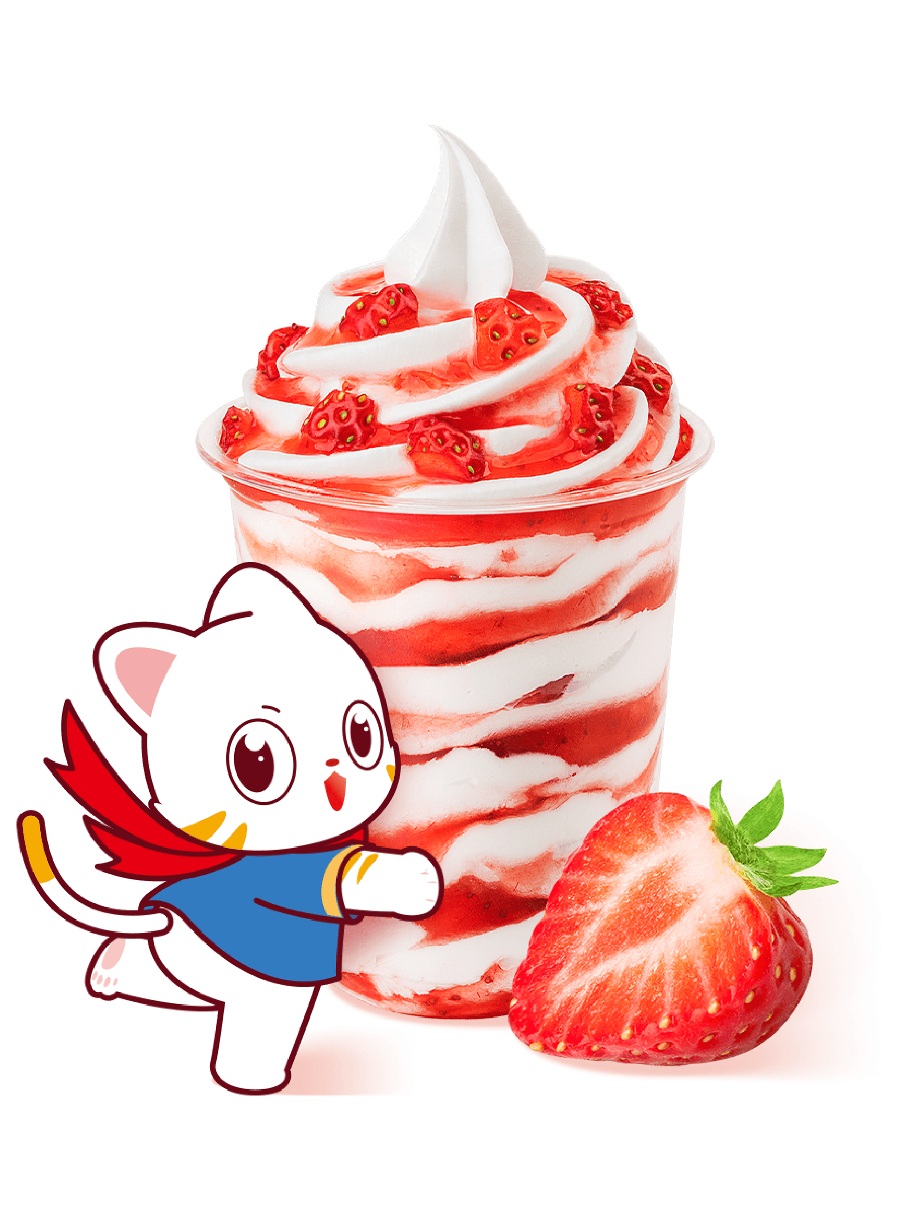 BINGYU-strawberry sundae BINGYU-strawberry sundae