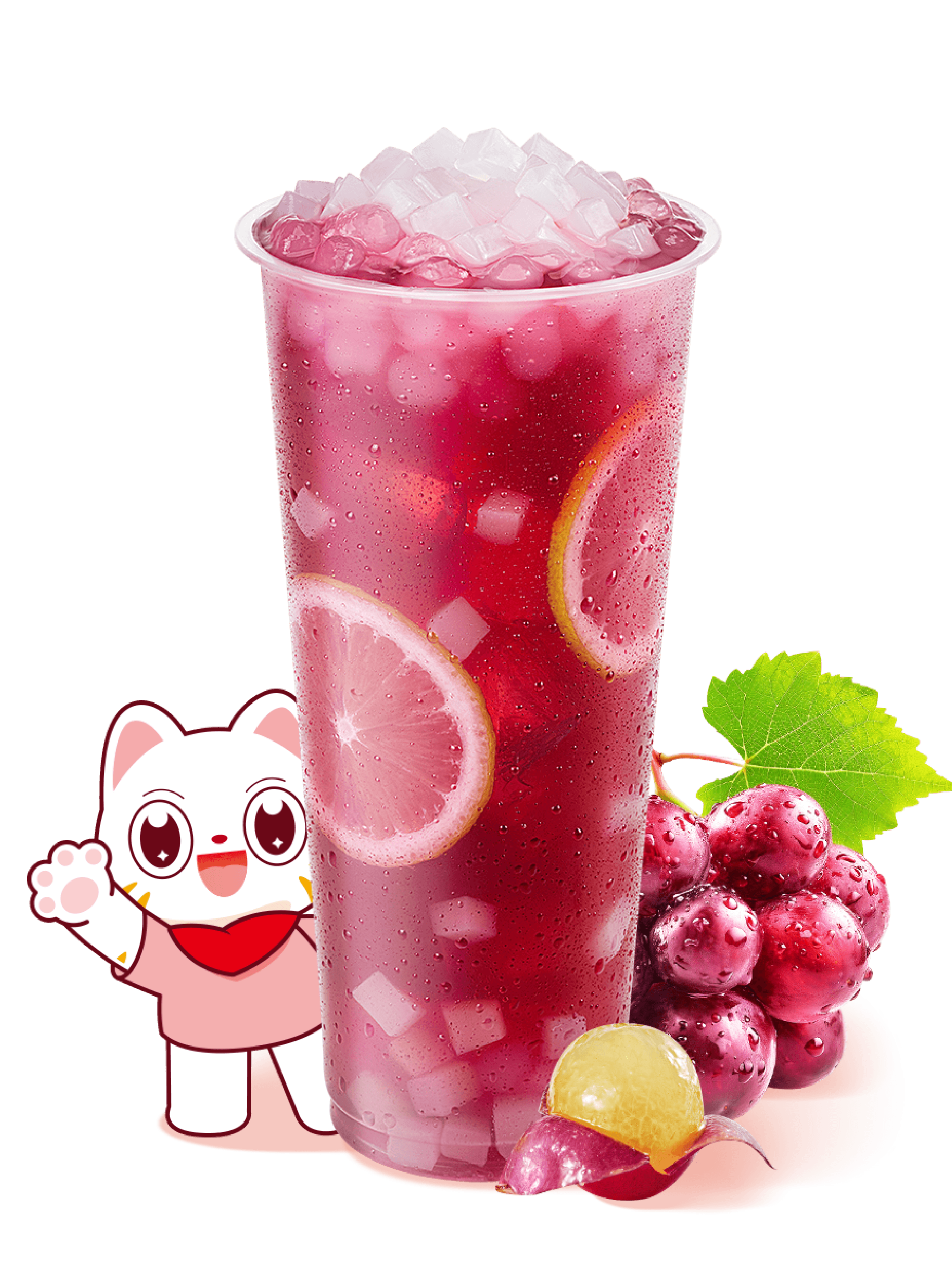 BINGYU-Ice Fresh Grape Tea BINGYU-Ice Fresh Grape Tea